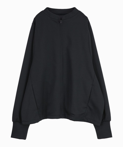 and it_(アンドイット)の「ダンボールニットゆったりこなれフルジップクルー(カーディガン/ボレロ・レディース・ベージュ/チャコール/ブラック・FREE)」の19枚目の写真