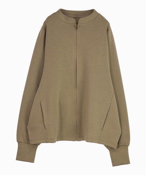 and it_(アンドイット)の「ダンボールニットゆったりこなれフルジップクルー(カーディガン/ボレロ・レディース・ベージュ/チャコール/ブラック・FREE)」の21枚目の写真