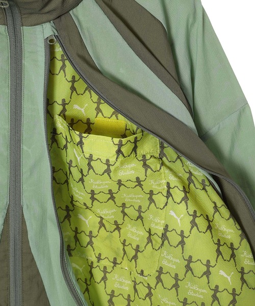 PUMA（プーマ）の「PUMA X KIDSUPER WINDBREAKER 629509-73（その他アウター・メンズ・グリーン・X-LARGE/MEDIUM/LARGE/SMALL）」の8枚目の写真