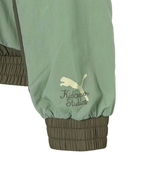 PUMA（プーマ）の「PUMA X KIDSUPER WINDBREAKER 629509-73（その他アウター・メンズ・グリーン・X-LARGE/MEDIUM/LARGE/SMALL）」の9枚目の写真