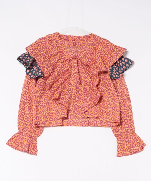 チャイハネ（チャイハネ）の「【チャイハネ】バグルアWAYトップス（その他トップス・レディース・オレンジ/ピンク・FREE）」の2枚目の写真