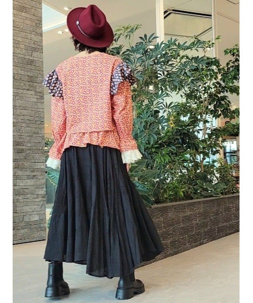 チャイハネ（チャイハネ）の「【チャイハネ】バグルアWAYトップス（その他トップス・レディース・オレンジ/ピンク・FREE）」の6枚目の写真