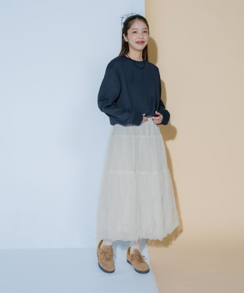 JEANASIS（ジーナシス）の「【フィー企画】パワショルスウェット/595534（スウェット・レディース・レッド/グレー/ネイビー・FREE）」の10枚目の写真