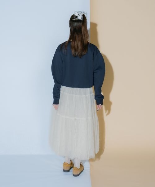 JEANASIS（ジーナシス）の「【フィー企画】パワショルスウェット/595534（スウェット・レディース・レッド/グレー/ネイビー・FREE）」の13枚目の写真