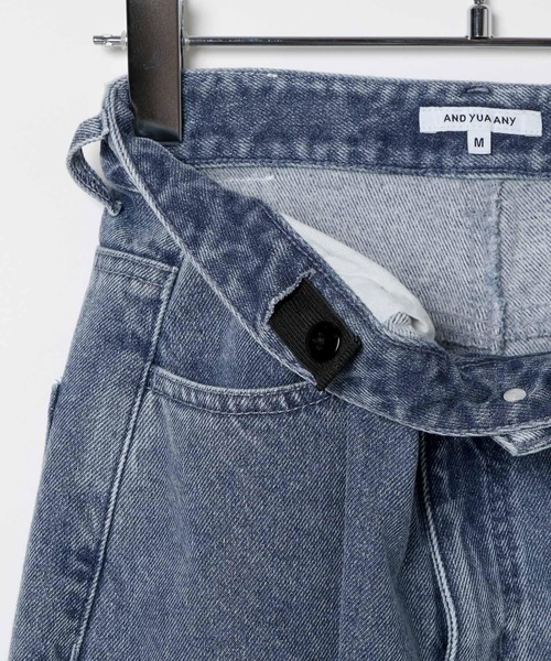 GLOBAL WORK(グローバルワーク)の「あったかワイドデニム/AND YUA ANY/593386(デニムパンツ・キッズ・ブルー系その他4/ブラック・MEDIUM/SMALL/LARGE)」の9枚目の写真