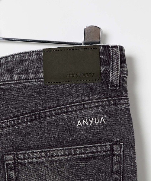 GLOBAL WORK(グローバルワーク)の「あったかワイドデニム/AND YUA ANY/593386(デニムパンツ・キッズ・ブルー系その他4/ブラック・MEDIUM/SMALL/LARGE)」の3枚目の写真