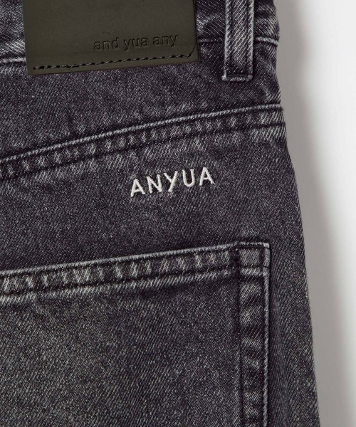 GLOBAL WORK(グローバルワーク)の「あったかワイドデニム/AND YUA ANY/593386(デニムパンツ・キッズ・ブルー系その他4/ブラック・MEDIUM/SMALL/LARGE)」の4枚目の写真