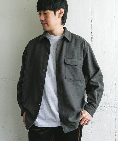 セール】フラノレギュラーカラーシャツ（シャツ/ブラウス）｜URBAN