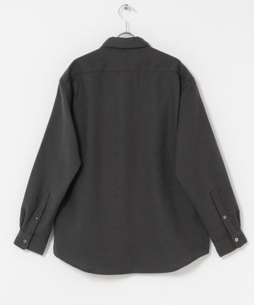 URBAN RESEARCH DOORS（アーバンリサーチドアーズ）の「フラノレギュラーカラーシャツ（シャツ/ブラウス・メンズ・ブラウン/ライトグレー/チャコールグレー・LARGE/MEDIUM）」の4枚目の写真