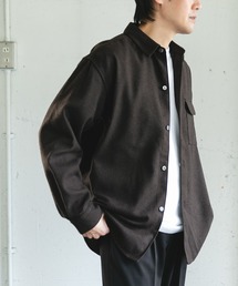 URBAN RESEARCH DOORS | フラノレギュラーカラーシャツ(シャツ/ブラウス)