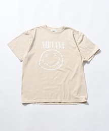 NIRVANA（ニルヴァーナ）の「アーティストTシャツ（NIRVANA / SMILEY）（Tシャツ/カットソー）」