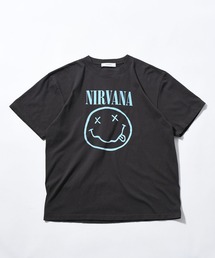 NIRVANA（ニルヴァーナ）の「アーティストTシャツ（NIRVANA ／ SMILEY）（Tシャツ/カットソー）」