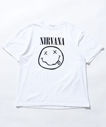 NIRVANA（ニルヴァーナ）の「アーティストTシャツ（NIRVANA ／ SMILEY）（Tシャツ/カットソー）」