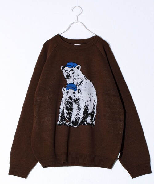 FREDYMAC/フレディマック】アニマル柄 ジャガードニット（ニット