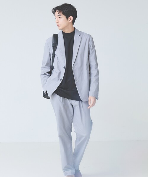 ABAHOUSE(アバハウス)の「【セットアップ対応】Tactical Performance リラックスフィット ジャケット / ストレッチ 防シワ性 手洗い可(セットアップ・メンズ・グレー/ブラック・44/46/48)」の21枚目の写真