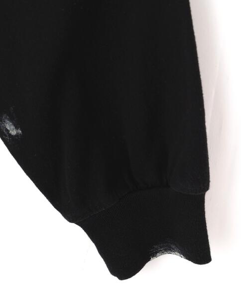 Alpha Industries（アルファインダストリーズ）の「Alpha Industries/アルファ インダストリーズ/Alpha × KAMIYA L/S TEE/アルファ×カミヤ コラボ 長袖 Tシャツ（Tシャツ/カットソー・メンズ・ホワイト/ブラック・MEDIUM/LARGE/X-LARGE）」の6枚目の写真