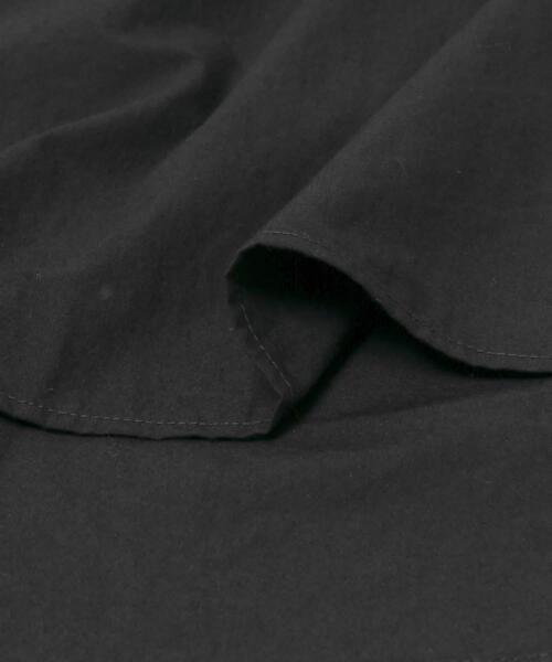 かぐれ（カグレ）の「コットンクルーネックプルオーバーシャツ（シャツ/ブラウス・レディース・ブラック/オフホワイト・FREE）」の19枚目の写真