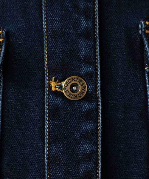 Dickies（ディッキーズ）の「デニムジャケット（デニムジャケット・レディース・インディゴブルー/ブラック系その他・SMALL/MEDIUM）」の9枚目の写真