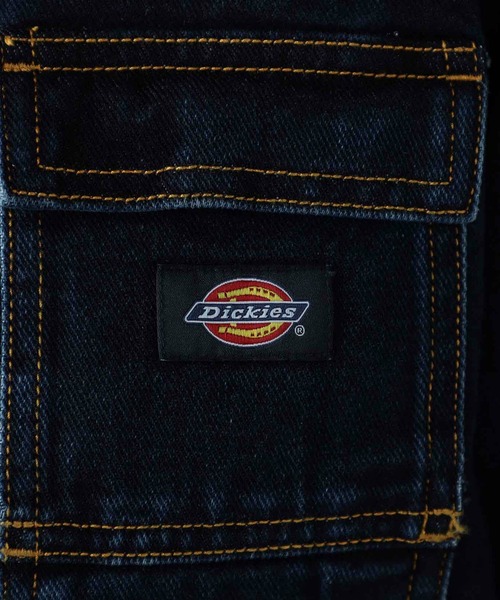 Dickies（ディッキーズ）の「デニムジャケット（デニムジャケット・レディース・インディゴブルー/ブラック系その他・SMALL/MEDIUM）」の12枚目の写真