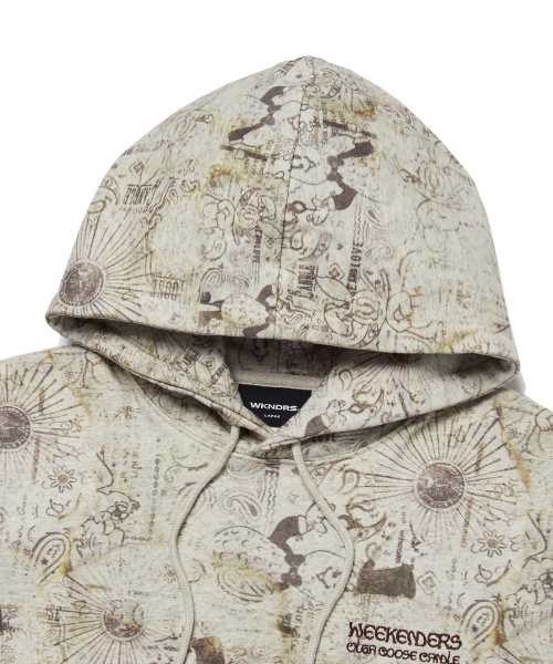 WKNDRS(ウィーキャンドース)の「MAGIC HOODIE (OATMEAL)(パーカー・レディース・その他・X-LARGE/MEDIUM/LARGE)」の3枚目の写真
