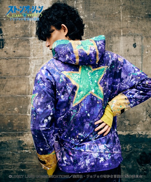 glamb(グラム)の「High Neck Jotaro Jacket(その他アウター・メンズ・ブラック/パープル・M/L/XL/S)」の19枚目の写真