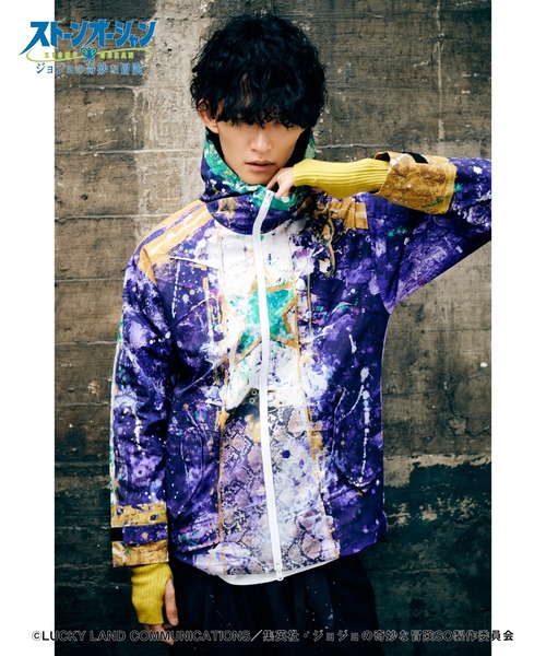 glamb(グラム)の「High Neck Jotaro Jacket(その他アウター・メンズ・ブラック/パープル・M/L/XL/S)」の20枚目の写真