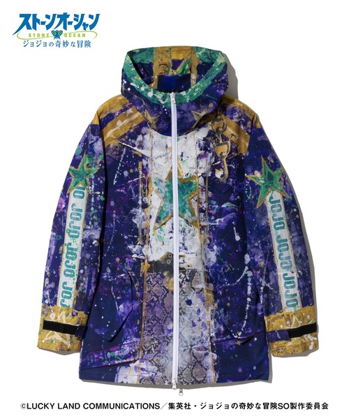 glamb(グラム)の「High Neck Jotaro Jacket(その他アウター・メンズ・ブラック/パープル・M/L/XL/S)」の4枚目の写真