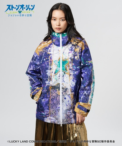 glamb(グラム)の「High Neck Jotaro Jacket(その他アウター・メンズ・ブラック/パープル・M/L/XL/S)」の9枚目の写真