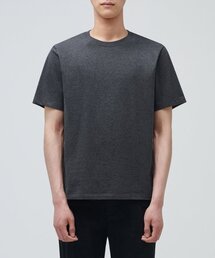 ベーシッククルーネックTシャツ[チャコールグレー]