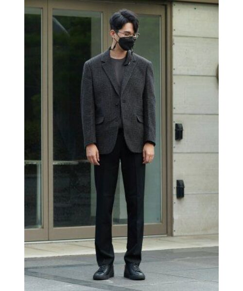 MUSINSA STANDARD（ムシンサスタンダード）の「ベーシッククルーネックTシャツ[チャコールグレー]（Tシャツ/カットソー・メンズ・その他・XX-LARGE/SMALL/MEDIUM/LARGE/X-LARGE/XXX-LARGE）」の6枚目の写真