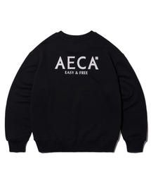 AECA SIGNATURE SWEAT SHIRT-BLACK