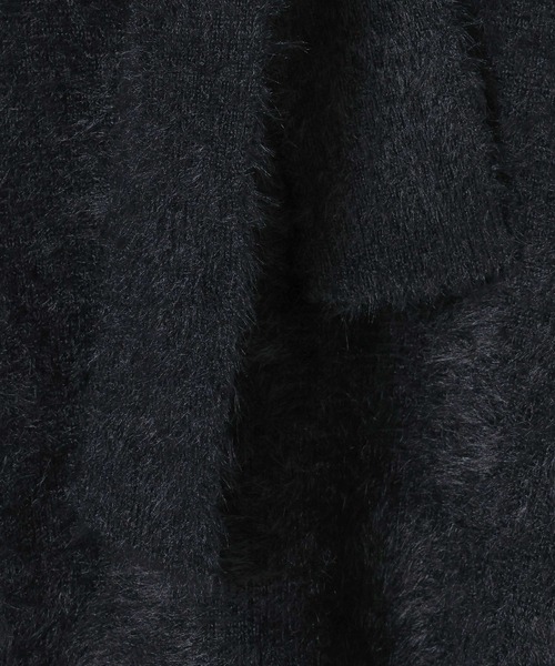 JEANASIS（ジーナシス）の「【25quee】リボンニットフーディ/617709（ニット/セーター・レディース・グレー/ブラック/ライトブルー・FREE）」の19枚目の写真