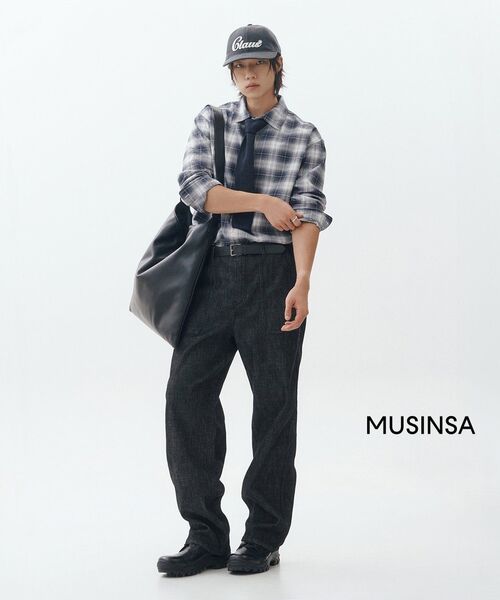 MUSINSA STANDARD（ムシンサスタンダード）の「ラウンドダービースニーカー[ブラック]（ドレスシューズ・レディース・その他・23cm/23.5cm/24cm/24.5cm/25cm/25.5cm/26cm/26.5cm/27cm/27.5cm/28cm/28.5cm/29cm）」の8枚目の写真