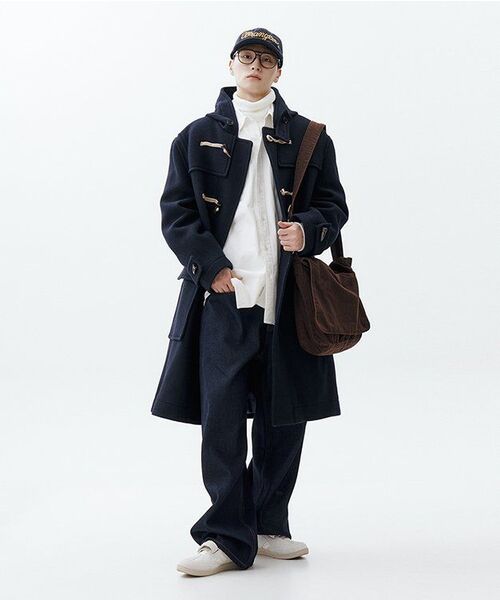 MUSINSA STANDARD（ムシンサスタンダード）の「裏起毛ビッグワイドデニムパンツ [ディープインディゴ]（デニムパンツ・メンズ・その他・40/38/42/36/34/32/30/31/33/26/27/28/29）」の6枚目の写真