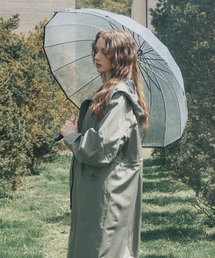 SALT AND CHOCOLATE（ソルトアンドチョコレート）の「Fishtail Raincoat Khaki 4W242I001（レインコート/ポンチョ）」