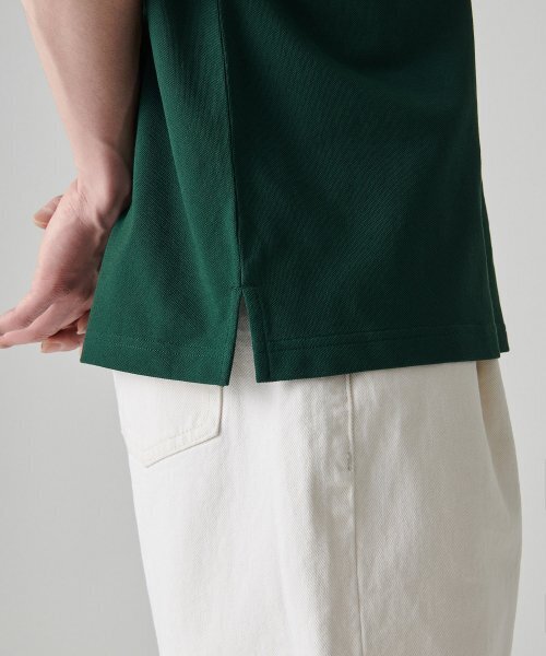 MUSINSA STANDARD（ムシンサスタンダード）の「[クールタンダード] リラックスフィットピケポロシャツ [グリーン]（ポロシャツ・メンズ・その他・SMALL/MEDIUM/LARGE/X-LARGE/XX-LARGE）」の6枚目の写真
