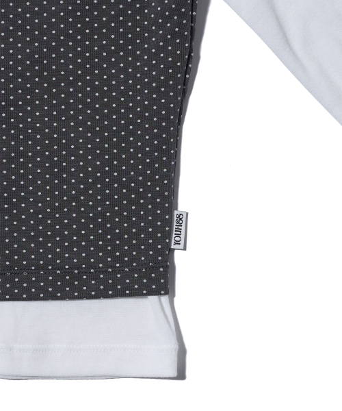 YOUHEE（ユヒ）の「HALTER NECK LAYERED LONG SLEEVE WHITE（Tシャツ/カットソー・レディース・その他・SMALL/MEDIUM）」の6枚目の写真