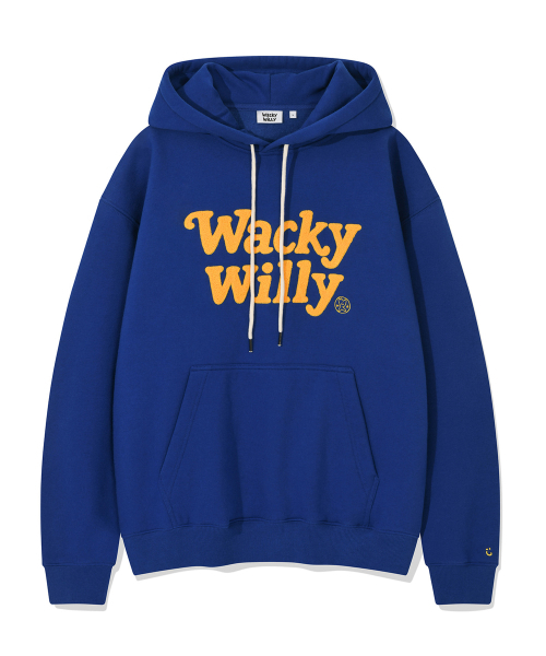 Wacky WiLLy（ワッキーウィリー）の「タイポブークル起毛フードブルー（パーカー・レディース・その他・SMALL/MEDIUM/LARGE/X-LARGE）」の2枚目の写真