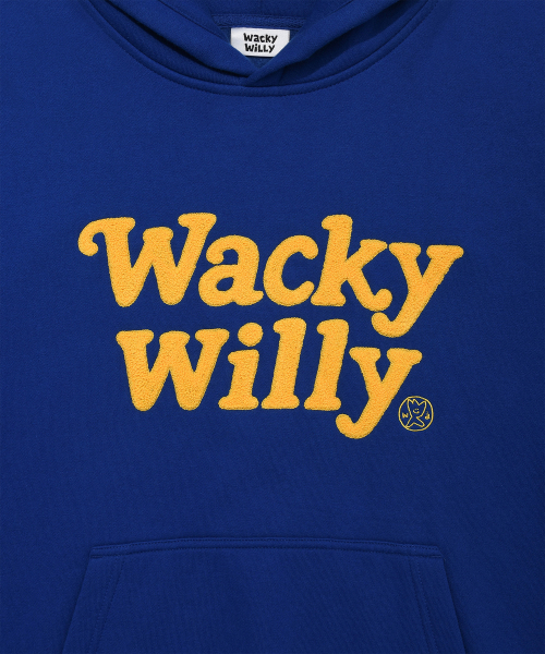 Wacky WiLLy（ワッキーウィリー）の「タイポブークル起毛フードブルー（パーカー・レディース・その他・SMALL/MEDIUM/LARGE/X-LARGE）」の5枚目の写真