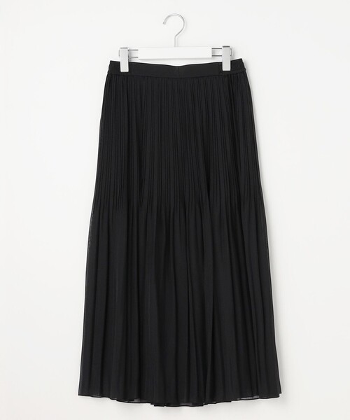 ANY SIS(エニィスィス)の「シャイニープリーツ スカート(スカート・レディース・ネイビー系/ベージュ系/ブラック系・SMALL/MEDIUM/LARGE)」の11枚目の写真