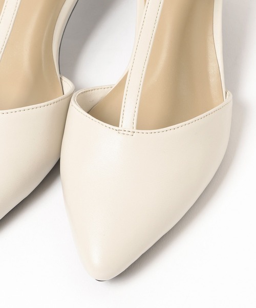 LEPSIM（レプシィム）の「【入卒式／セレモニー】Tストラップヒールパンプス　603731（パンプス・レディース・ブラック/アイボリー・MEDIUM/LARGE）」の7枚目の写真