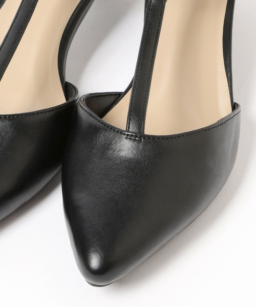LEPSIM（レプシィム）の「【入卒式／セレモニー】Tストラップヒールパンプス　603731（パンプス・レディース・ブラック/アイボリー・MEDIUM/LARGE）」の8枚目の写真