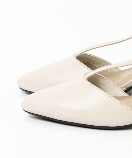 LEPSIM（レプシィム）の「【入卒式／セレモニー】Tストラップヒールパンプス　603731（パンプス・レディース・ブラック/アイボリー・MEDIUM/LARGE）」の9枚目の写真