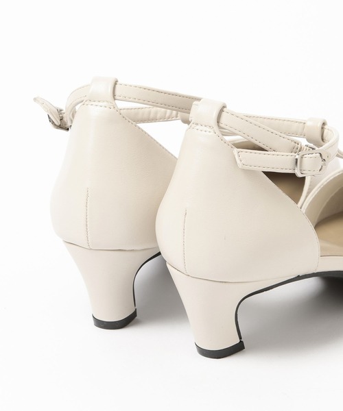 LEPSIM（レプシィム）の「【入卒式／セレモニー】Tストラップヒールパンプス　603731（パンプス・レディース・ブラック/アイボリー・MEDIUM/LARGE）」の14枚目の写真