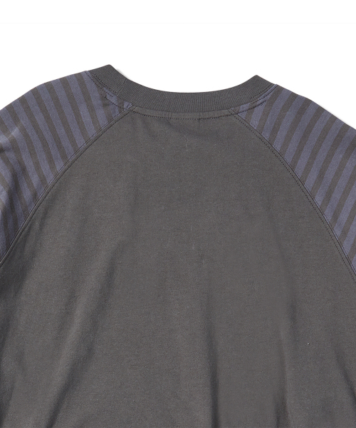 TRAVEL(トラベル)の「スプレースターストライプラグランロングスリーブチャコール(Tシャツ/カットソー・レディース・その他・SMALL/MEDIUM/LARGE)」の5枚目の写真