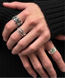 【CHI SELECT】Original Design Alloy Ring Set (3pcs) / Free Size / Unisex chi-ring-Z0593【GBT】