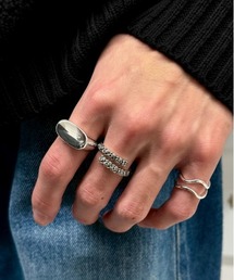 【CHI SELECT】Original Design Alloy Ring Set (3pcs) / Free Size / Unisex chi-ring-Z0593【GBT】
