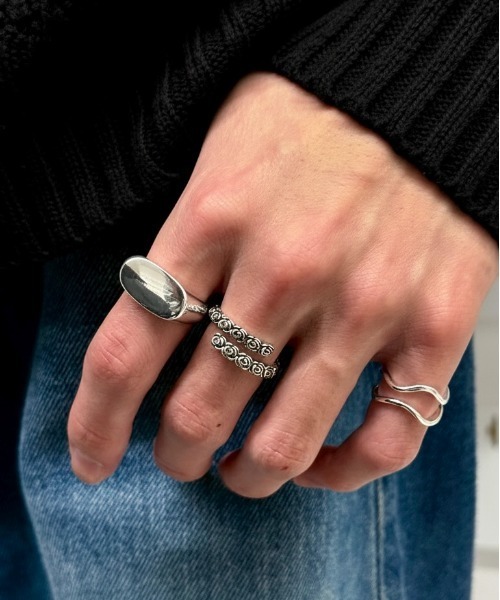 Burner(バーナー)の「【CHI SELECT】Original Design Alloy Ring Set (3pcs) / Free Size / Unisex chi-ring-Z0593【GBT】(リング・メンズ・その他/K/L/M/N/B/G/I/P/R/Y/その他1/その他2/その他3/C/D/E/F/S/T/U/V/W/A/H/J/O/Q/X/Z・FREE)」の15枚目の写真