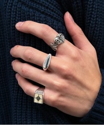 【CHI SELECT】Original Design Alloy Ring Set (3pcs) / Free Size / Unisex chi-ring-Z0593【GBT】