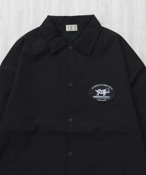 The Endless Summer（エンドレスサマー）の「TES BUHI LOCAL CREW COACH JACKET / コーチジャケット（ナイロンジャケット・メンズ・ネイビー/ブラック・X-LARGE/LARGE/MEDIUM）」の4枚目の写真